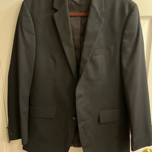 MEN’S ALFANI /MACY’S~ BLACK SPORT COAT~39R - Picture 8 of 9